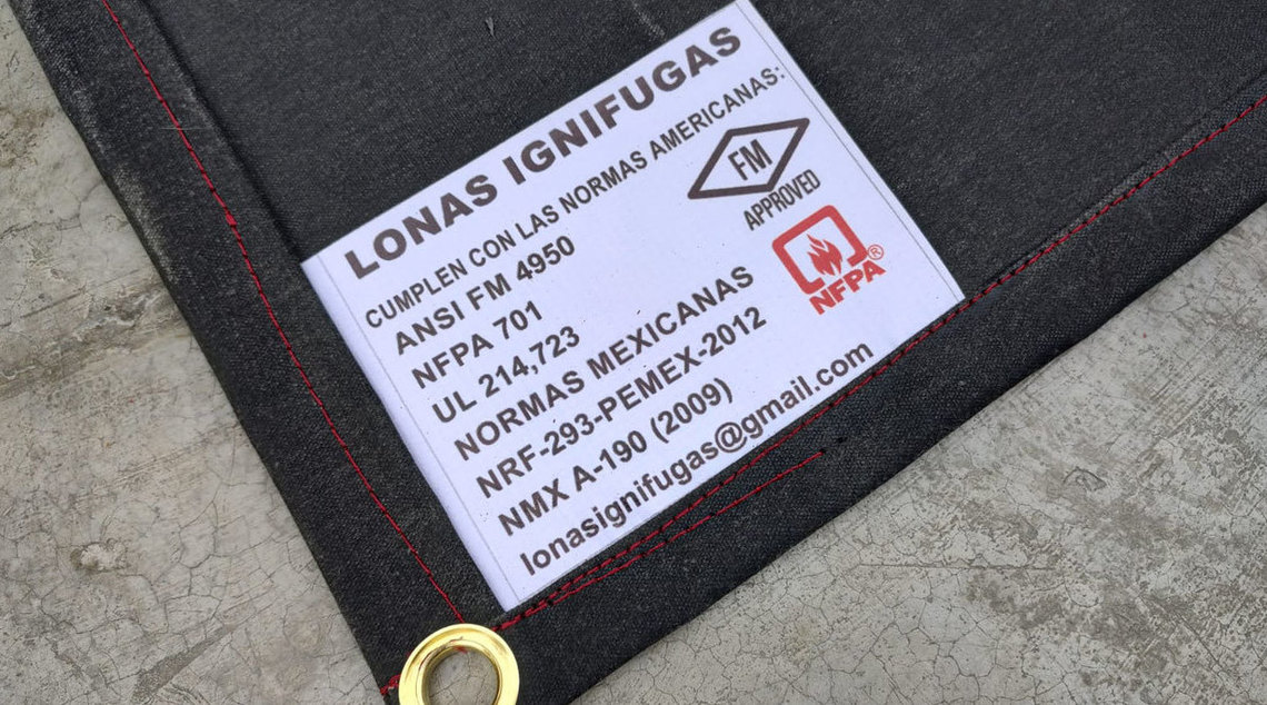 Lona Ignifuga en Queretaro Lonas Ignifugas en Queretaro