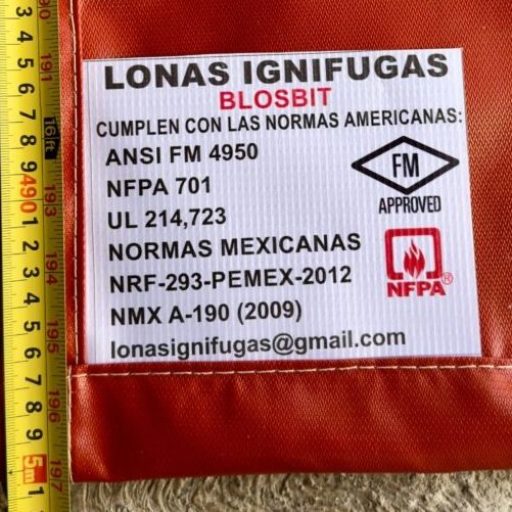 Lonas Ignifugas BLOSBIT
